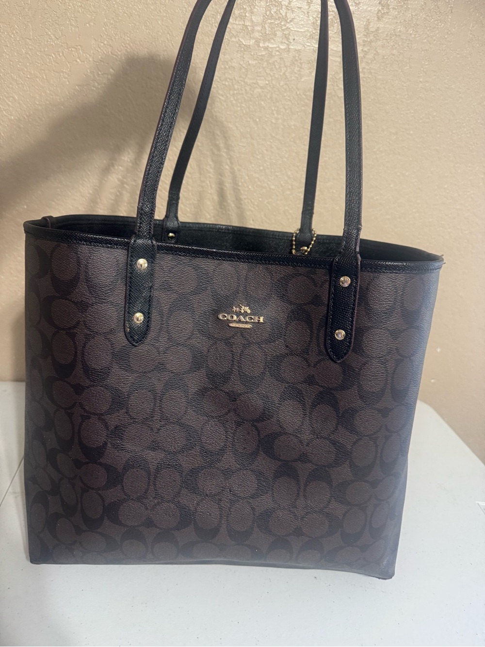 Coach Reversable Handbag - Picture 5 of 8